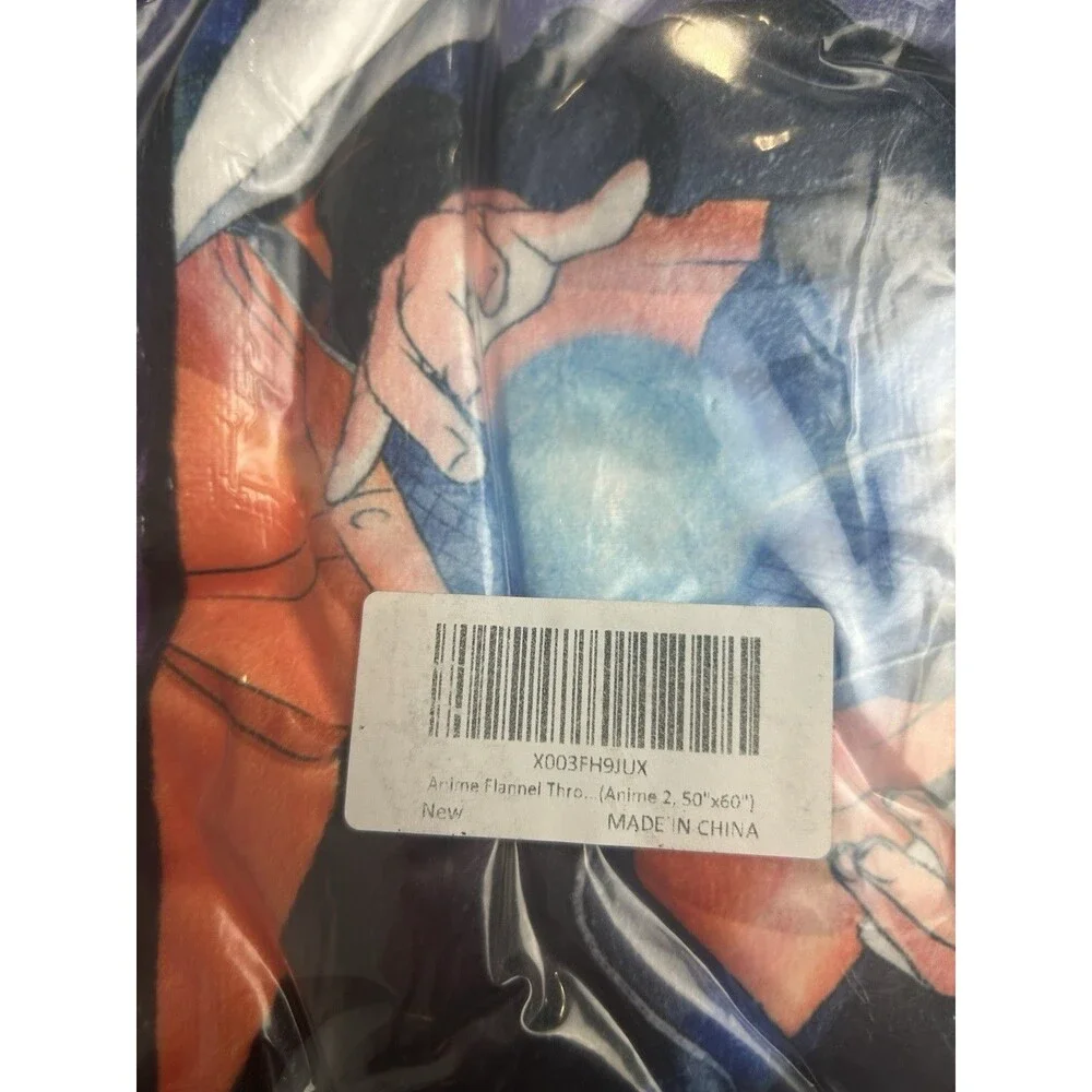 Dragon Ball Z Majin Buu Anime Flannel Throw Blanket 50x60 Plush Fleece New